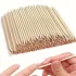 100 Stück Nagelhautschieber aus natürlichem Orangenholz - Geruchlose Nagelpflegewerkzeuge für Maniküre & Pediküre, Ideal für Zuhause und Salon