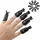 10 Stück UV-Gellack-Entferner-Set - Professionelle Kunststoff-Acryl-Nageldekorations-Soak-Off-Kappen für einfache Anwendung und Entfernung