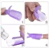 10 Stück UV-Gellack-Entferner-Set - Professionelle Kunststoff-Acryl-Nageldekorations-Soak-Off-Kappen für einfache Anwendung und Entfernung