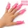 10 Stück UV-Gellack-Entferner-Set - Professionelle Kunststoff-Acryl-Nageldekorations-Soak-Off-Kappen für einfache Anwendung und Entfernung
