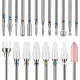20-teiliges Bohrer-Set für Acrylnägel – 3/32'' Keramik- und Hartmetallbohrer für Nagelfräser, professionelle Maniküre, Pediküre, Nagelpflege, duftstofffrei