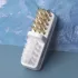 1 Stk. Elektrische Nagelfräser-Kopf Reinigungsbürste Tragbarer Maniküre-Bohrer Reiniger Doppelte Messingdrahtbürste Reinigungswerkzeuge