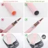 5er-Set Rosa/Schwarz Nail Art Pinsel für Details, Lange Nail Art Linienpinsel für Maniküregel Feine Designs