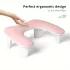 Ergonomisches Nageldesign-Kissen - Bequeme Hand- und Fußstütze für Maniküre, leicht zu reinigen, geruchsfrei - Perfekt für den Heimgebrauch im Salon.