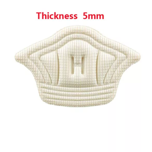 1 Paar Einlegesohlen Schuh Fersenpolster dick abriebfest Fuß, Polsterfutter Damen Herren atmungsaktiv täglich zur Behandlung der Achillessehne und Vorbeugung von Fersenblasen