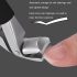 6-teiliges Nagelknipser-Set mit gebogenen Klingen, eingewachsenem Nagelfeile & eckigen Schneidern - Geruchloses Maniküre & Pediküre Set für alle Nageltypen