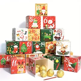 24er Adventskalender Feinkostboxen für 24 Tage