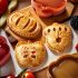 Herbstliche Hand-Pie-Formen - Perfekt für Halloween und Weihnachten