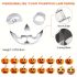 24-teiliges Halloween Kürbisschnitz-Set