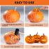 13-teiliges Premium-Edelstahl-Kürbisschnitzset mit Hammer - Perfekt für Halloween-Deko und Schnitzereien