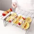 6/12 Stück, Grillspieße, Edelstahlspieße für BBQ, Multifunktionale Metall-BBQ-Spieße, Grill-Edelstahlspieße, BBQ-Nadeln, Outdoor-Kochen, BBQ-Zubehör