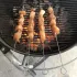 6/12 Stück, Grillspieße, Edelstahlspieße für BBQ, Multifunktionale Metall-BBQ-Spieße, Grill-Edelstahlspieße, BBQ-Nadeln, Outdoor-Kochen, BBQ-Zubehör