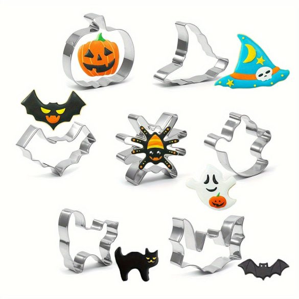 Halloween-Themen Edelstahl-Ausstechformen
