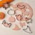 Halloween-Themen Edelstahl-Ausstechformen