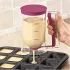 Pfannkuchenteigspender, Teigspender mit Klemmgriff, Teigspender für Pfannkuchen, Pfannkuchenspender
