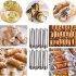 8 Stück Waffelhorn-Form, antihaftbeschichtete Cannoli-Formen Tubussets