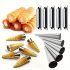 8 Stück Waffelhorn-Form, antihaftbeschichtete Cannoli-Formen Tubussets