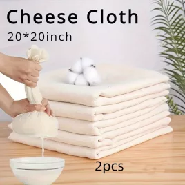   2 Stück, Käsetuch, Qualität 100 Käsetuch, Käsetuch zum Filtern