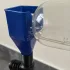 1 Stk., tragbarer Öltrichter, kleiner quadratischer Trichter, Schnapptrichter, Auto-Kraftstofftrichter