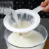 Joghurt, Teesieb - Soja, Tee, Kaffee Netzfilter für Milch- und Getränkezubereitung - Großes Netzgerät für Mandelmilch, Robuster Nylonbeutel