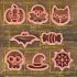8-teiliges Halloween-Ausstechformen-Set