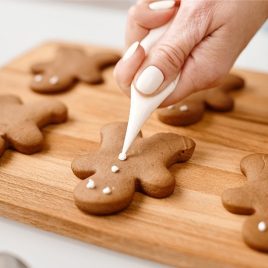   6 Stück Edelstahl Keksschneider, Weihnachtsplätzchenform, Keksbacken, Fondant-Werkzeuge