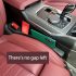 Auto-Sitzlückenfüller mit Stauraum