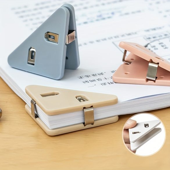 10er-Set Multifunktionale Büro-Schreibwaren-Buchklammer, Anti-Rutsch-Klammer, Dokumentenklammer