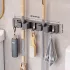Platzsparender, belastbarer Metall-Haushaltshelfer-Haken