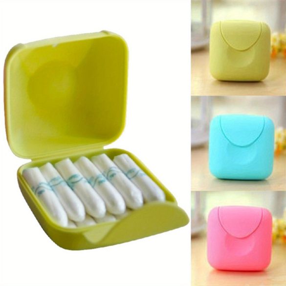 1 Stk. Tampon-Aufbewahrungsbox in zufälliger Farbe