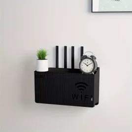 Wandmontierter Router- und Set-Top-Box-Aufbewahrungshalter