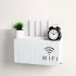 Wandmontierter Router- und Set-Top-Box-Aufbewahrungshalter