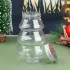 Weihnachtsbaumförmiger Bonbon- und Snackbehälter