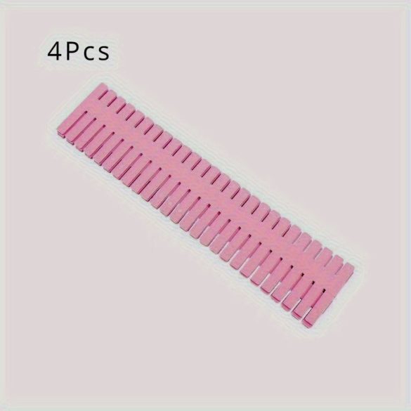 4b Kunststoff Tisch- und Schubladenorganizer mit anpassbaren Trennwänden