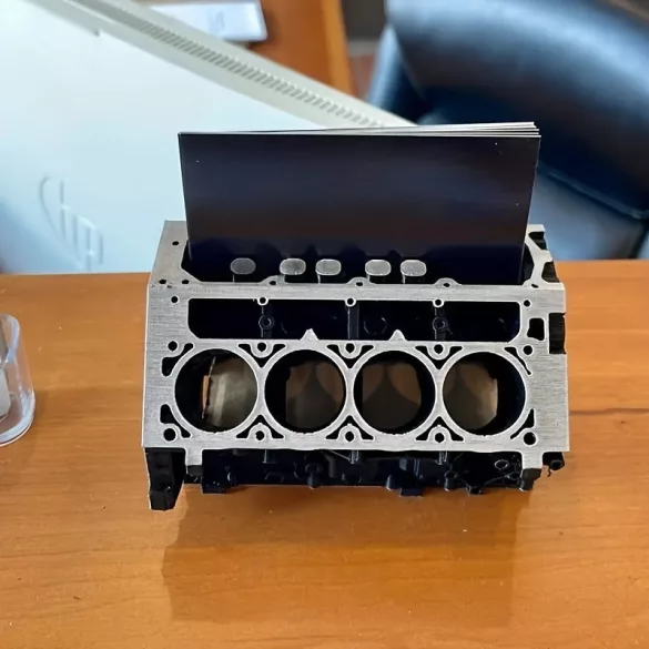 1Mini V8-Motorblock Tisch-Organizer, Halter