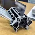 1Mini V8-Motorblock Tisch-Organizer, Halter