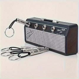 Kreativer Gitarrenverstärker Schlüsselanhänger