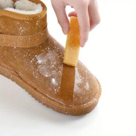 Schuhreiniger Radiergummi, Schuhpflege