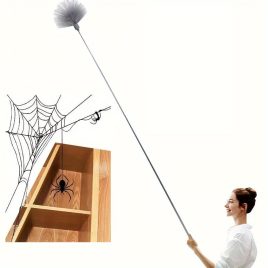 Ausziehbarer Spinnennetzentferner