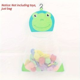 Große hängende Spielzeugtasche mit Reißverschluss