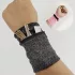 Stilvolles Unisex-Handgelenkband mit Aufbewahrungsfach, Perfekt für Fitnessstudio, Laufen, Radfahren