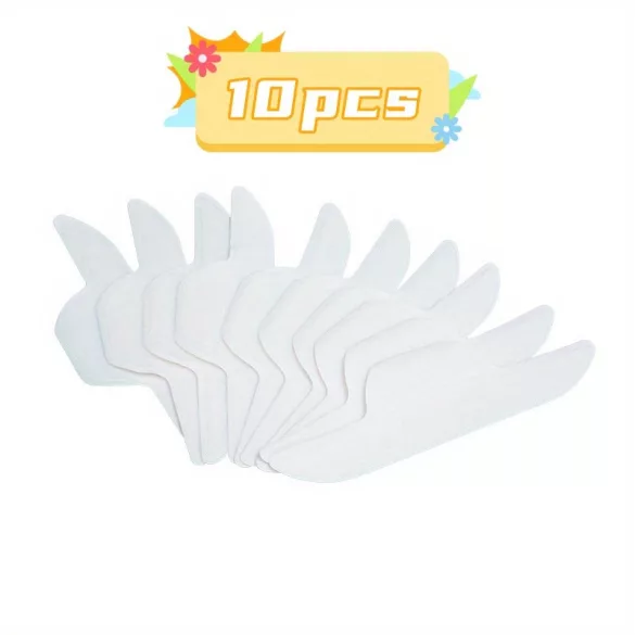 10er-Pack Schweißabsorbierende Pads für Kragen und Mütze