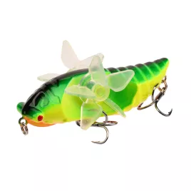   Bionic Cicada Hard Fish Köder - Spinnfischen-Köder mit Propeller-Dreieckshaken