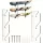 Acryl-Skateboardhalter – Wandmontage horizontaler Skateboard- und Snowboardhalter