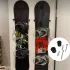Snowboard- und Ski-Wandhalterung