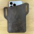 Aufhängbare Leder-Handytasche