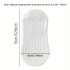 4 Paar Damen-Pilates-Socken, rutschfeste Noppen
