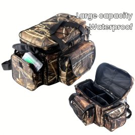   Wasserdichte Angeltasche mit großer Kapazität und multifunktionalem Design