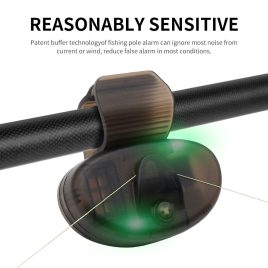   Elektronischer Bissanzeiger mit LED-Licht und lautem Klingelclip