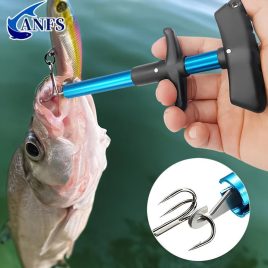   1 Stk. Easy Fish Hook Remover - T-förmiges Werkzeug für schnelles und schmerzfreies Hakenentfernen